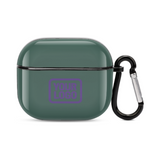 Custom Blue Green Light Purple AirPods Case (3rd Generation)