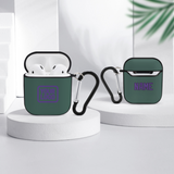 Custom Blue Green Light Purple AirPods Case
