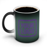 Custom Blue Green Light Purple Magic Mug