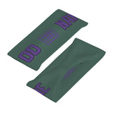 Custom Blue Green Light Purple Sports headband