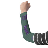 Custom Blue Green Light Purple Arm Sleeve