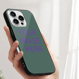 Custom Blue Green Light Purple Phone Case