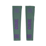 Custom Blue Green Light Purple Arm Sleeve