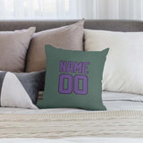 Custom Blue Green Light Purple Pillowcase