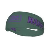 Custom Blue Green Light Purple Sports headband