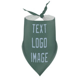 Custom Blue Green Light Blue Pet Scarf