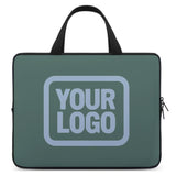 Custom Blue Green Light Blue Laptop Bag
