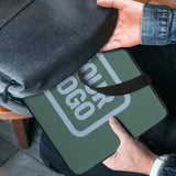 Custom Blue Green Light Blue Laptop Bag