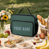 Custom Blue Green Light Blue Lunch Bag