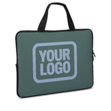 Custom Blue Green Light Blue Laptop Bag