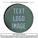 Custom Blue Green Light Blue Truck Tires