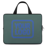 Custom Blue Green Sky Blue Laptop Bag