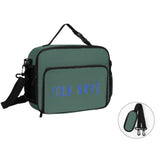 Custom Blue Green Sky Blue Lunch Bag