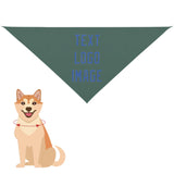 Custom Blue Green Sky Blue Pet Scarf