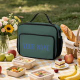 Custom Blue Green Sky Blue Lunch Bag