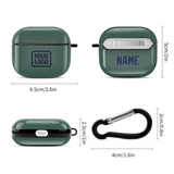 Custom Blue Green Navy AirPods Case (3rd Generation)