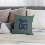 Custom Blue Green Navy Pillowcase