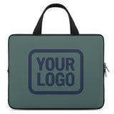 Custom Blue Green Blue Laptop Bag