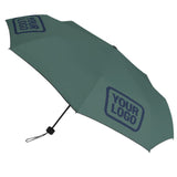 Custom Blue Green Blue Automatic Umbrella