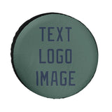 Custom Blue Green Blue Truck Tires
