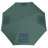 Custom Blue Green Blue Automatic Umbrella