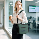 Custom Blue Green Blue Lunch Bag
