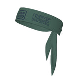 Custom Blue Green Blue Green Headband