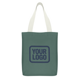 Custom Blue Green Blue Green Canvas Tote Bag