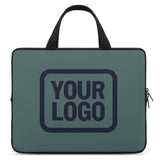Custom Blue Green Navy Laptop Bag