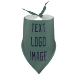 Custom Blue Green Navy Pet Scarf