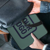 Custom Blue Green Navy Laptop Bag