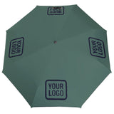 Custom Blue Green Navy Automatic Umbrella