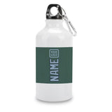 Custom Blue Green Light Blue Sports Bottle