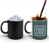 Custom Blue Green Light Blue Magic Mug