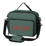 Custom Blue Green Orange Red Lunch Bag