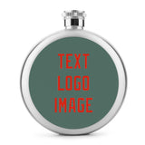 Custom Blue Green Orange Red Hip Flask