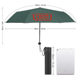Custom Blue Green Orange Red Automatic Umbrella