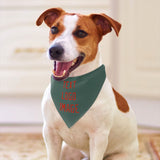 Custom Blue Green Orange Red Pet Scarf