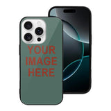 Custom Blue Green Coral Red Phone Case