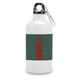 Custom Blue Green Coral Red Sports Bottle