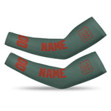 Custom Blue Green Coral Red Arm Sleeve