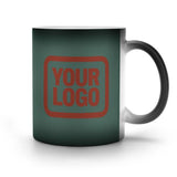 Custom Blue Green Coral Red Magic Mug