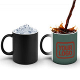 Custom Blue Green Coral Red Magic Mug