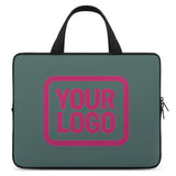 Custom Blue Green Pink Laptop Bag