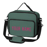 Custom Blue Green Pink Lunch Bag