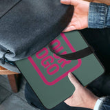Custom Blue Green Pink Laptop Bag