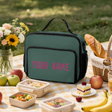 Custom Blue Green Pink Lunch Bag