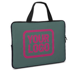 Custom Blue Green Pink Laptop Bag
