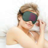 Custom Blue Green Pink Sleep Mask