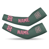 Custom Blue Green Light Pink Arm Sleeve